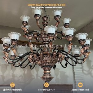 Kerajinan Lampu Robyong Tembaga by David Art