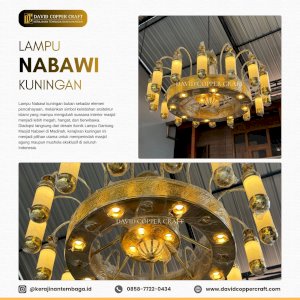 Lampu Nabawi Kuningan - Alasan Utama Kehadirannya Selalu Menjadi Pusat Perhatian Masjid