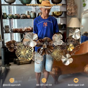 Wall Decor Tembaga Kuningan
