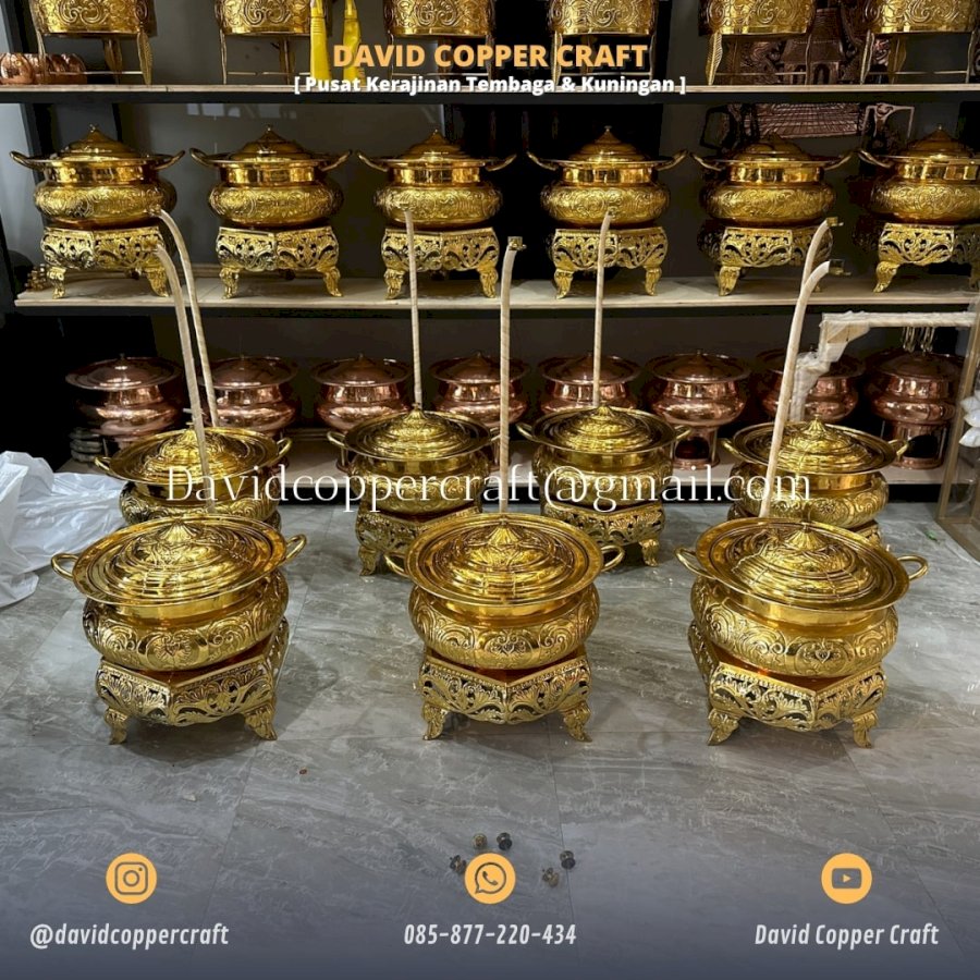 Produk David Copper Craft Pemanas Makanan