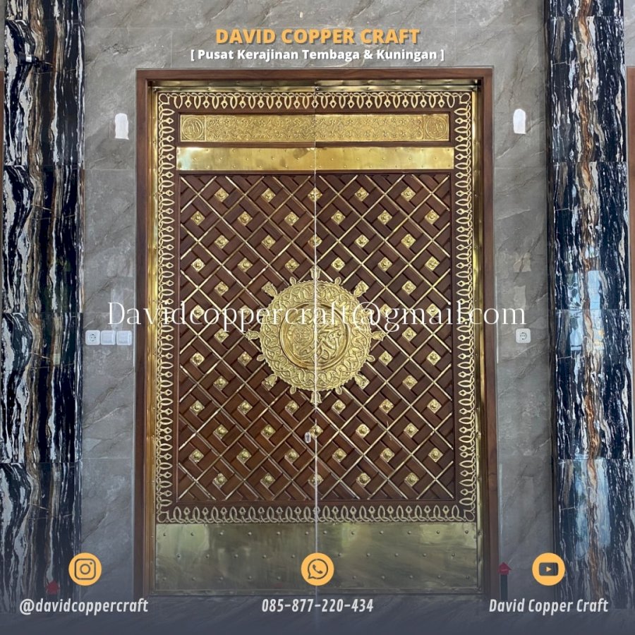 Produk David Copper Craft Pintu Nabawi