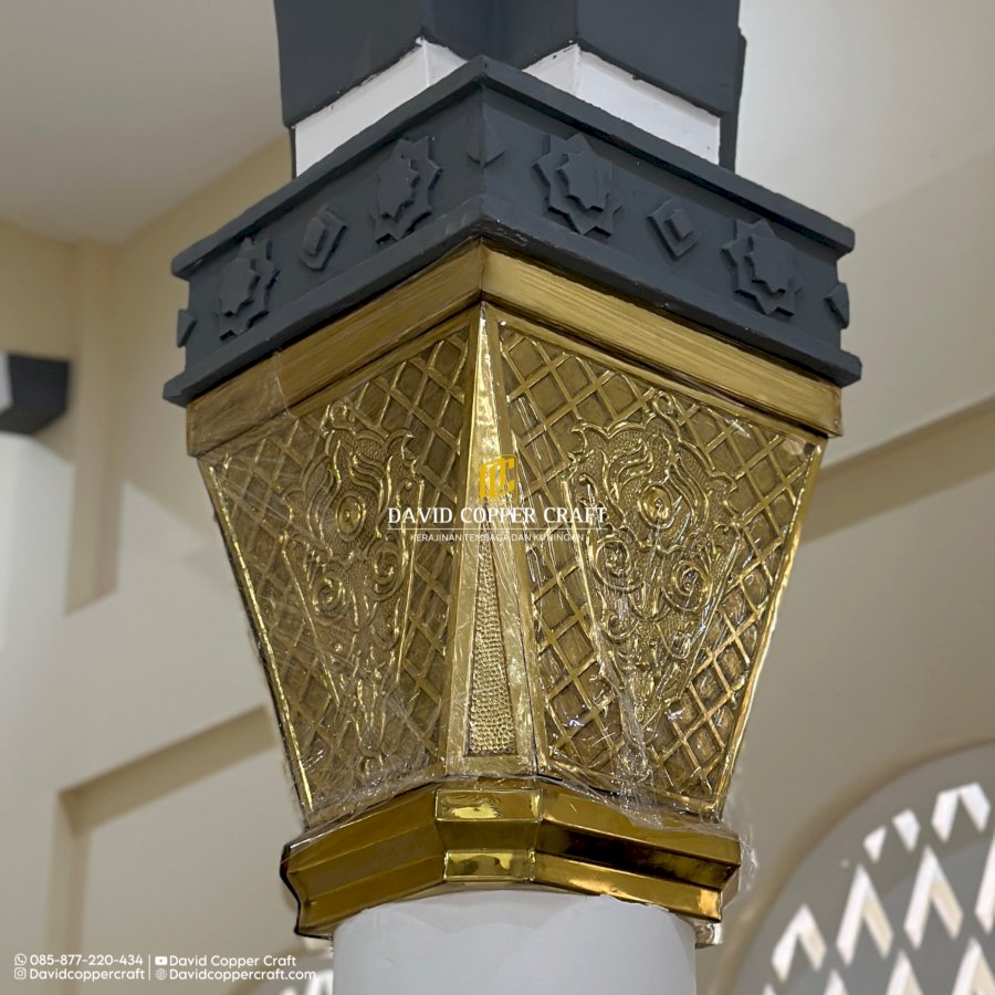 Produk David Copper Craft Sabuk Pilar Masjid
